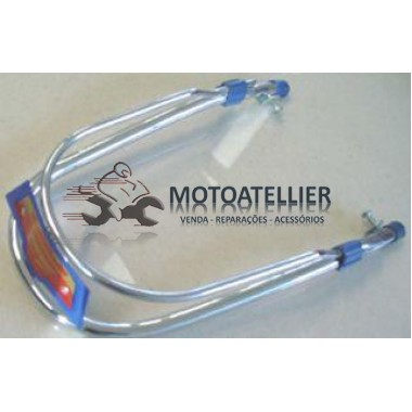 Proteção Guarda-lamas Cromada (Azul) Vespa 125/200 